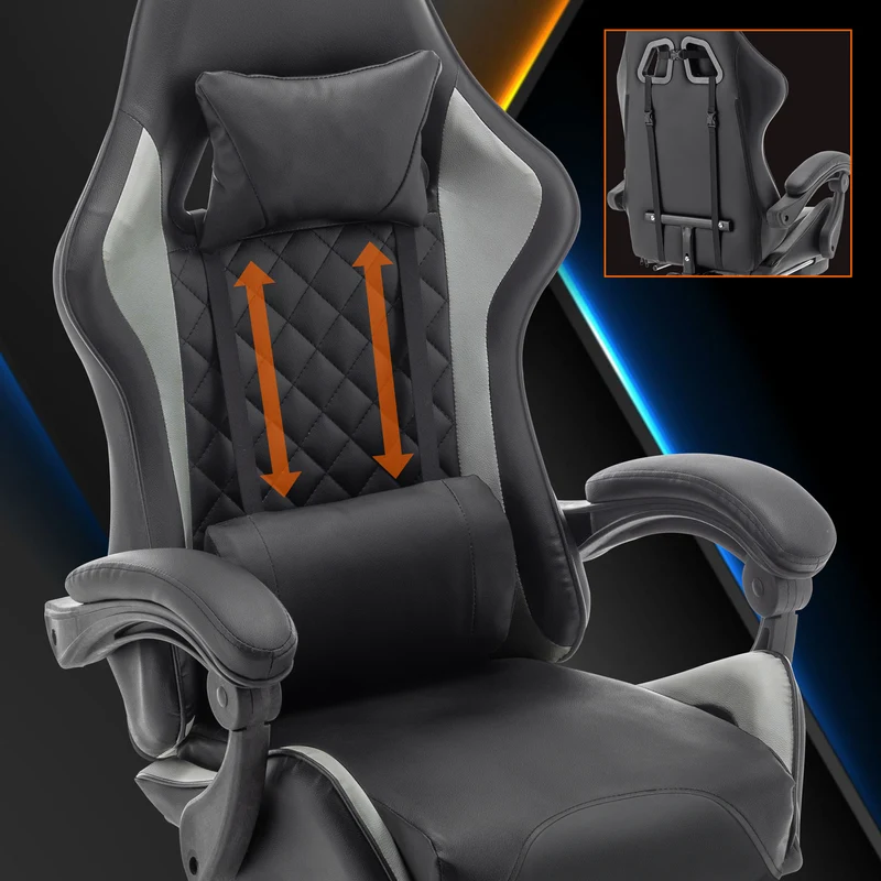 B-Ware X-Stream Gamingstuhl Schwarz/Grau