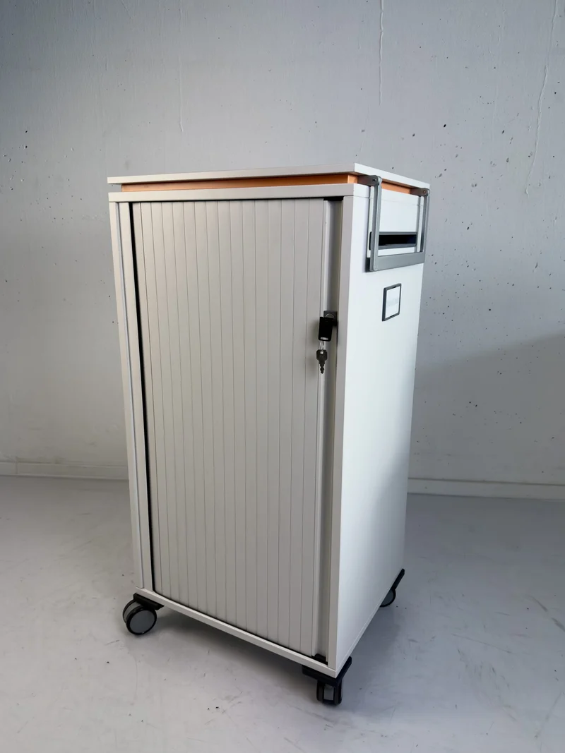 Caddy mit seitlichem Rollo (schmal) - Steelcase