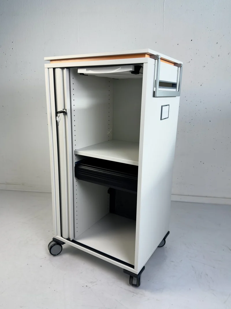 Caddy mit seitlichem Rollo (schmal) - Steelcase