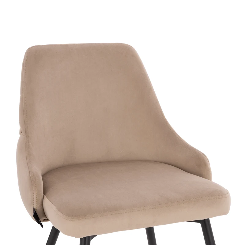 B-Ware ALICE 2er Set Esszimmerstühle Taupe