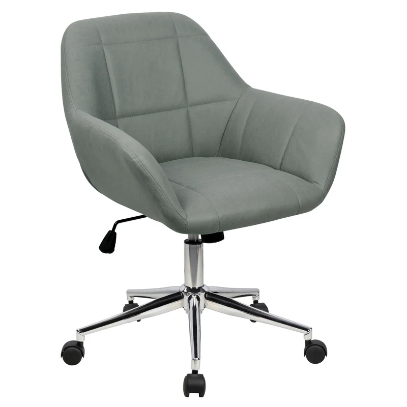 B-Ware LILY Schreibtischstuhl PU Grau