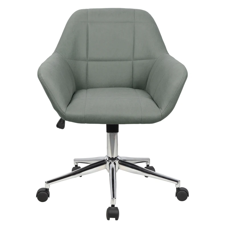 B-Ware LILY Schreibtischstuhl PU Grau