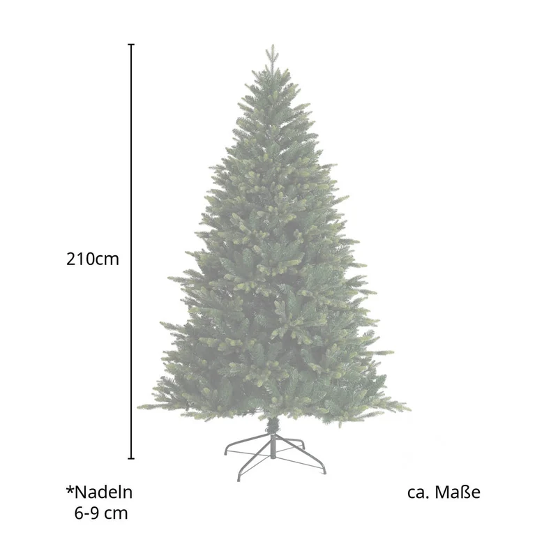 B-Ware Weihnachtsbaum HQ künstlich 210 cm