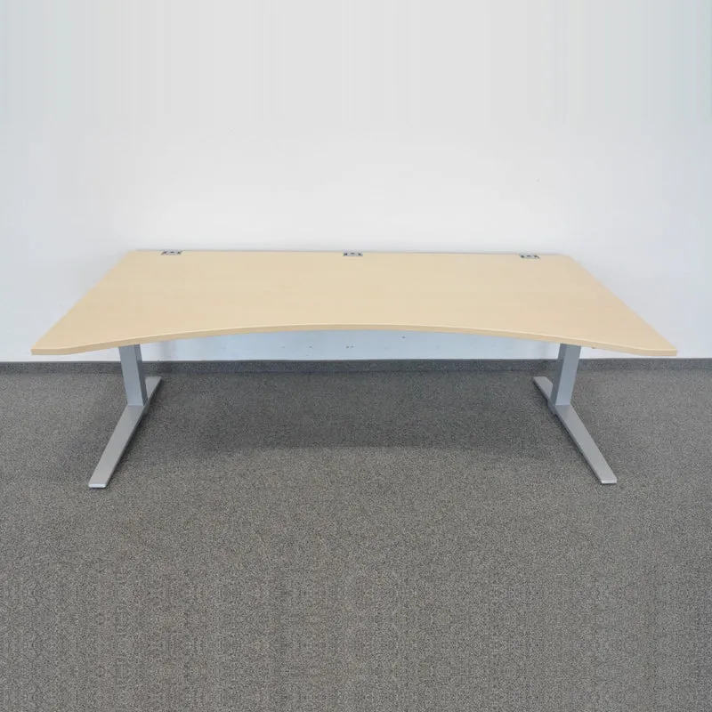 König + Neurath TALO.S Schreibtisch Cosinus 2000x1000 mm Ahorn