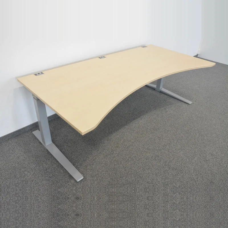 König + Neurath TALO.S Schreibtisch Cosinus 2000x1000 mm Ahorn