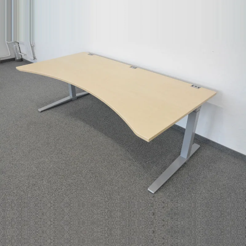 König + Neurath TALO.S Schreibtisch Cosinus 2000x1000 mm Ahorn