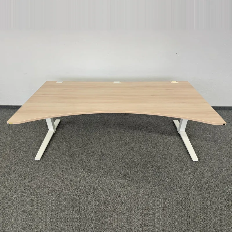 König + Neurath TALO.S Schreibtisch Cosinus 2000x1000 mm Akazie