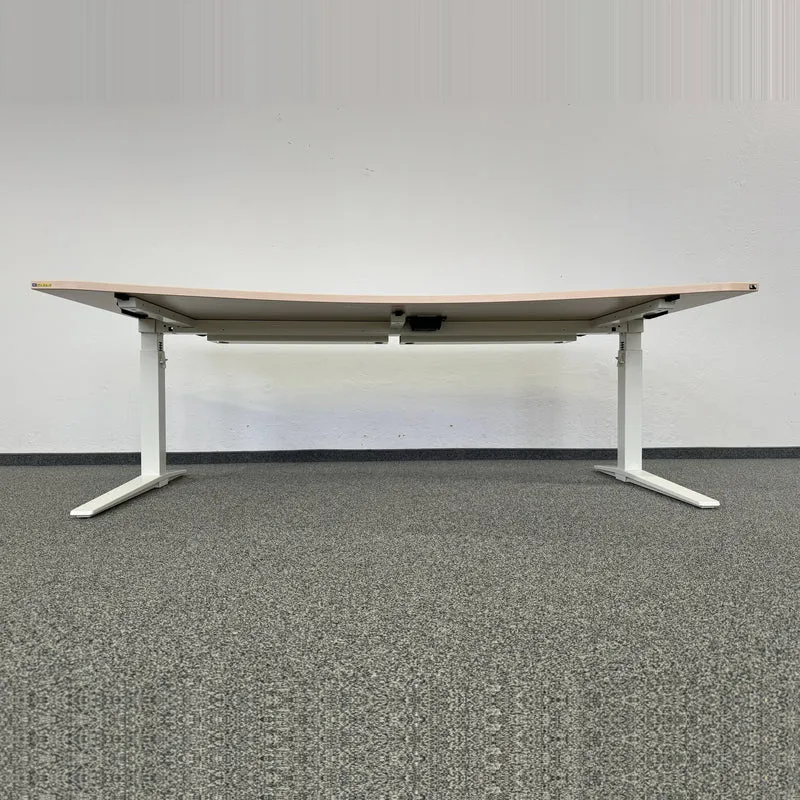 König + Neurath TALO.S Schreibtisch Cosinus 2000x1000 mm Akazie