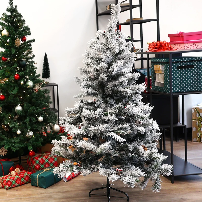 B-Ware Weihnachtsbaum Schnee 180 cm