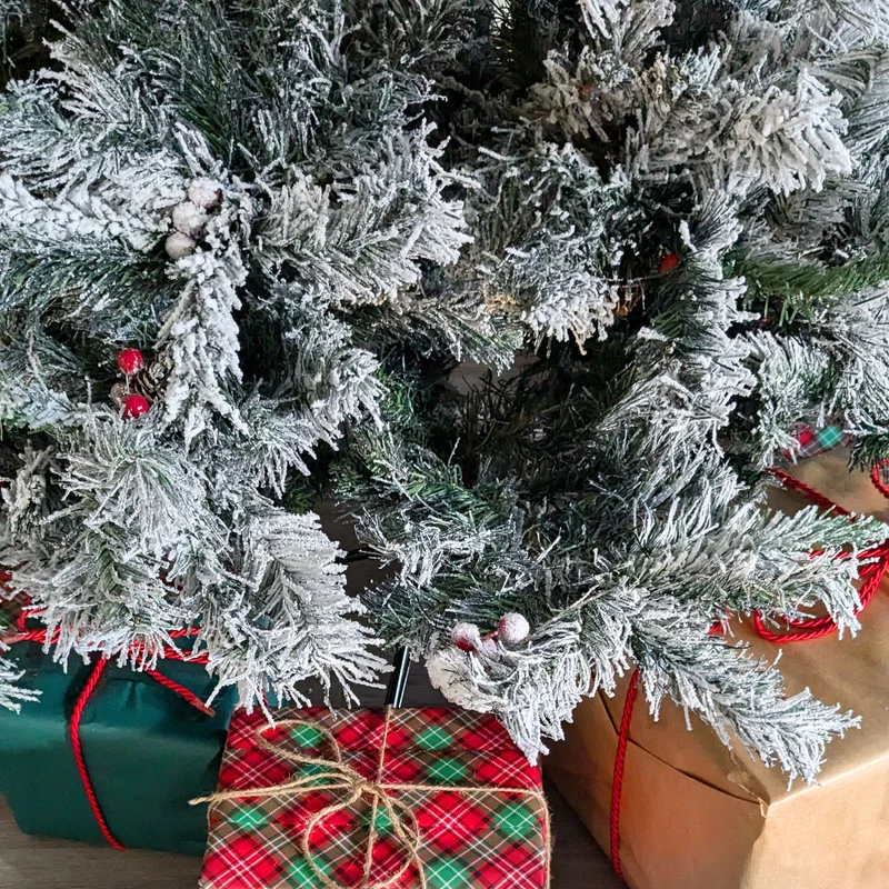 B-Ware Weihnachtsbaum Schnee 180 cm