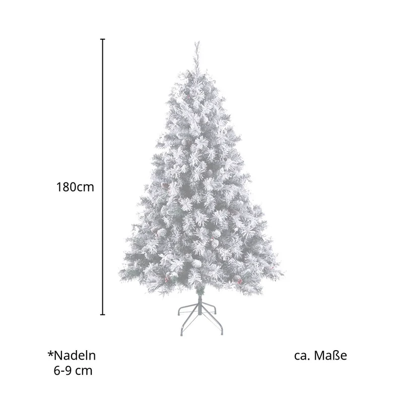 B-Ware Weihnachtsbaum Schnee 180 cm