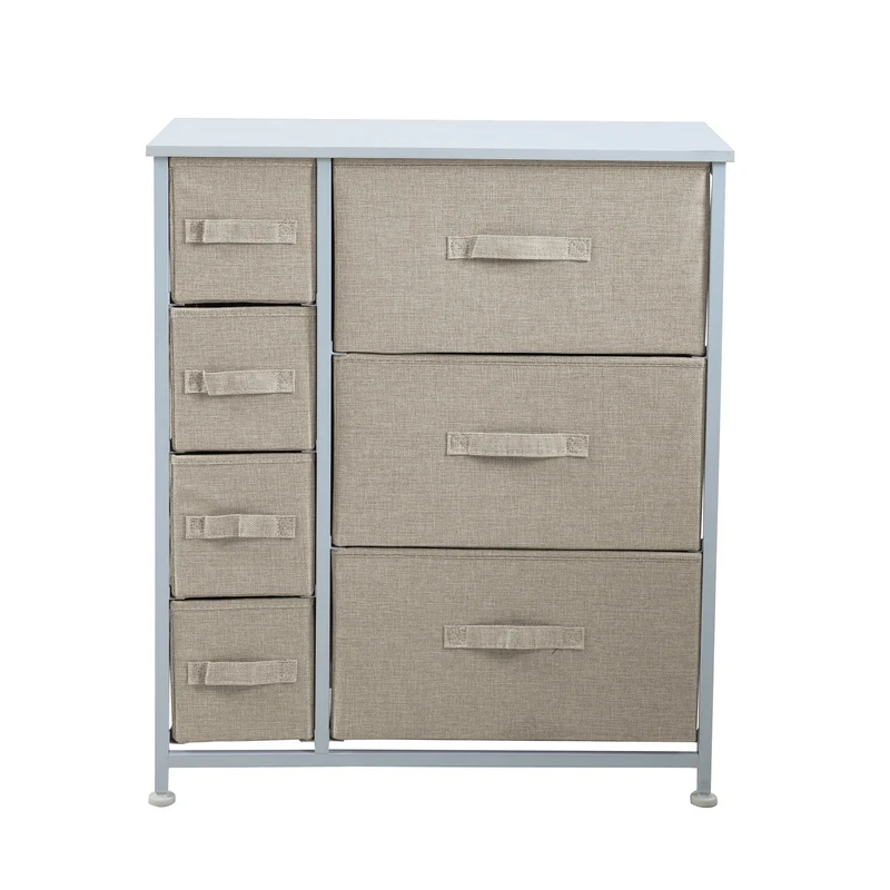 B-Ware ARI Sideboard Weiß/Beige