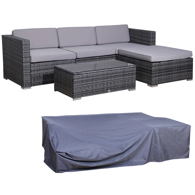 Set CALIFORNIA + Abdeckhaube Grau