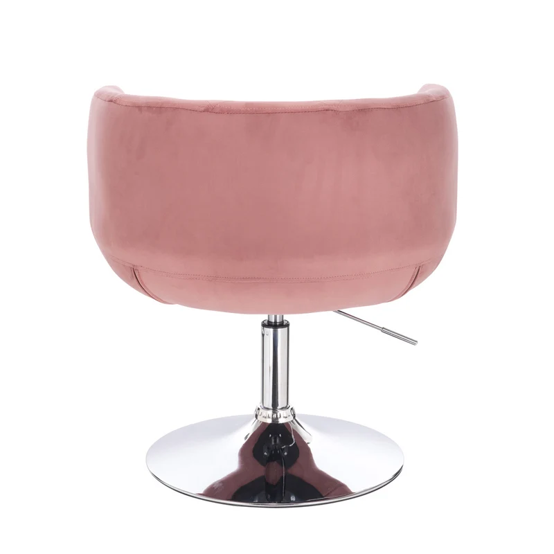 B-Ware PANAMA Lounge Sessel Samt Rosa