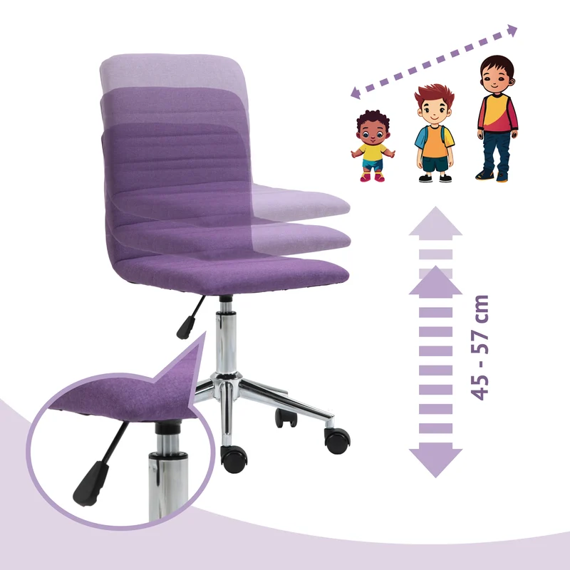 B-Ware LINUS Kinderstuhl Lila