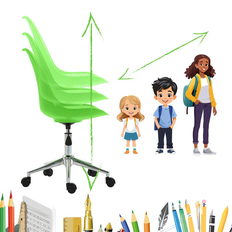 B-Ware EDDY Kinderstuhl Grün