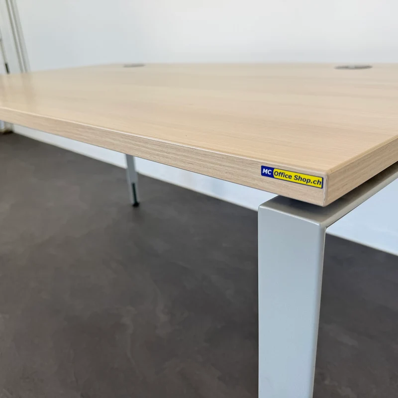 Steelcase Frame One Schreibtisch 1600x900 mm - Akazie