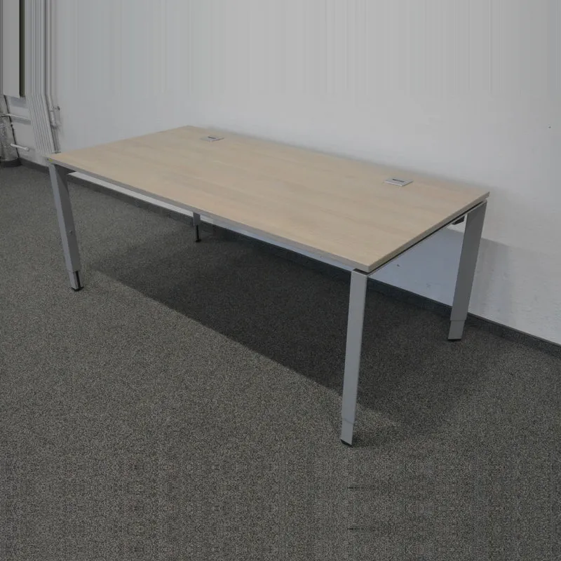 Steelcase Frame One Schreibtisch 1800x900 mm - Akazie