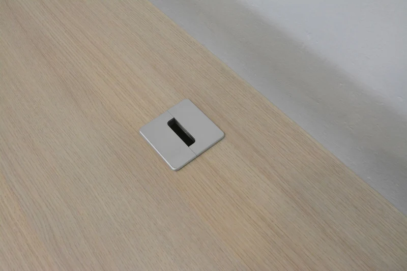 Steelcase Frame One Schreibtisch 1800x900 mm - Akazie