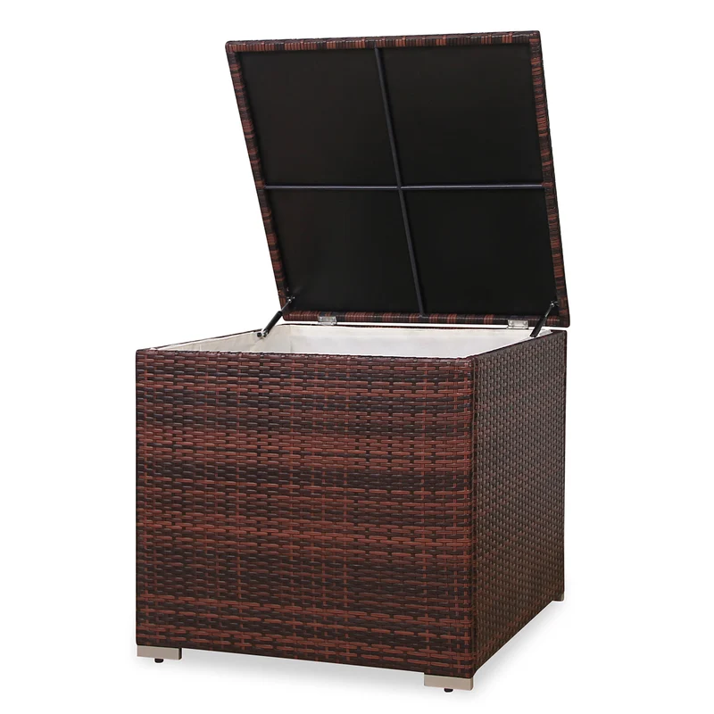B-Ware Rattan Kissenbox für Lugano/ California Braun