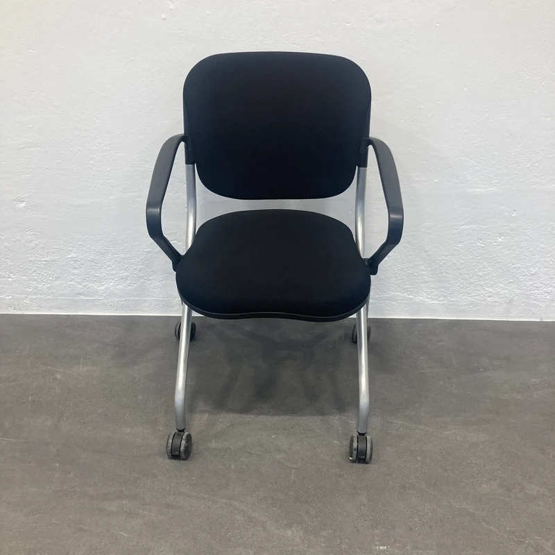 KI Torsion On The Go Roll-Sitzungsstuhl Schwarz