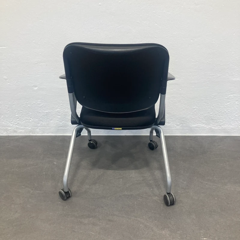 KI Torsion On The Go Roll-Sitzungsstuhl Schwarz