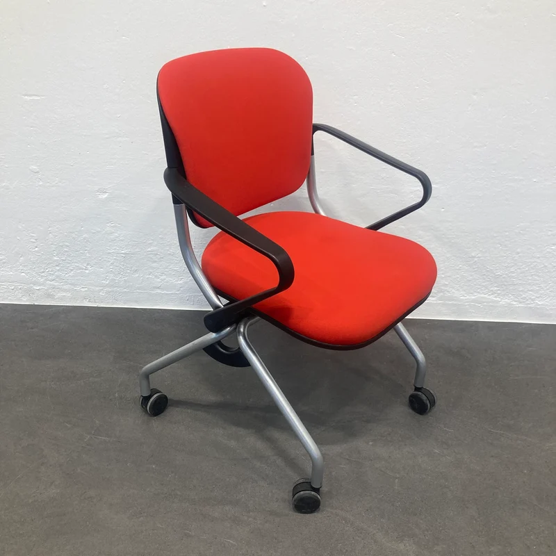 KI Torsion On The Go Roll-Sitzungsstuhl Rot