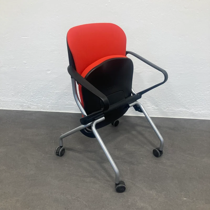 KI Torsion On The Go Roll-Sitzungsstuhl Rot