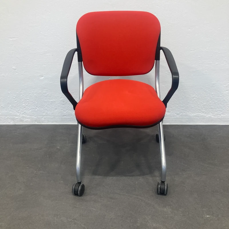 KI Torsion On The Go Roll-Sitzungsstuhl Rot