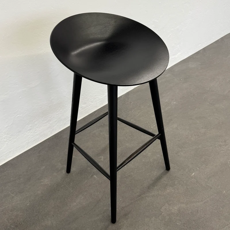 Girsberger Musa Barhocker Schwarz