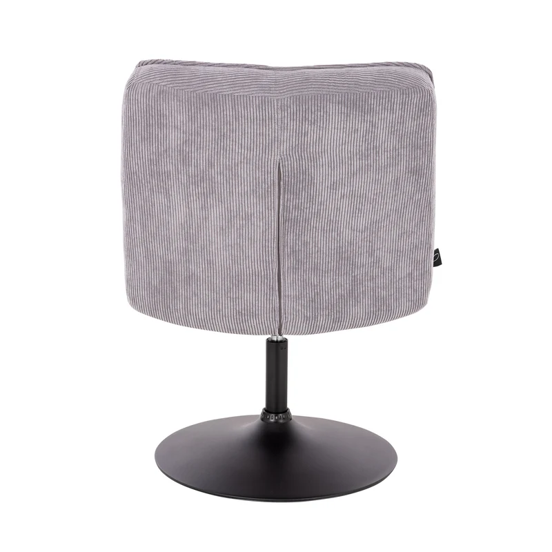B-Ware HENRY Loungesessel Cord Grau
