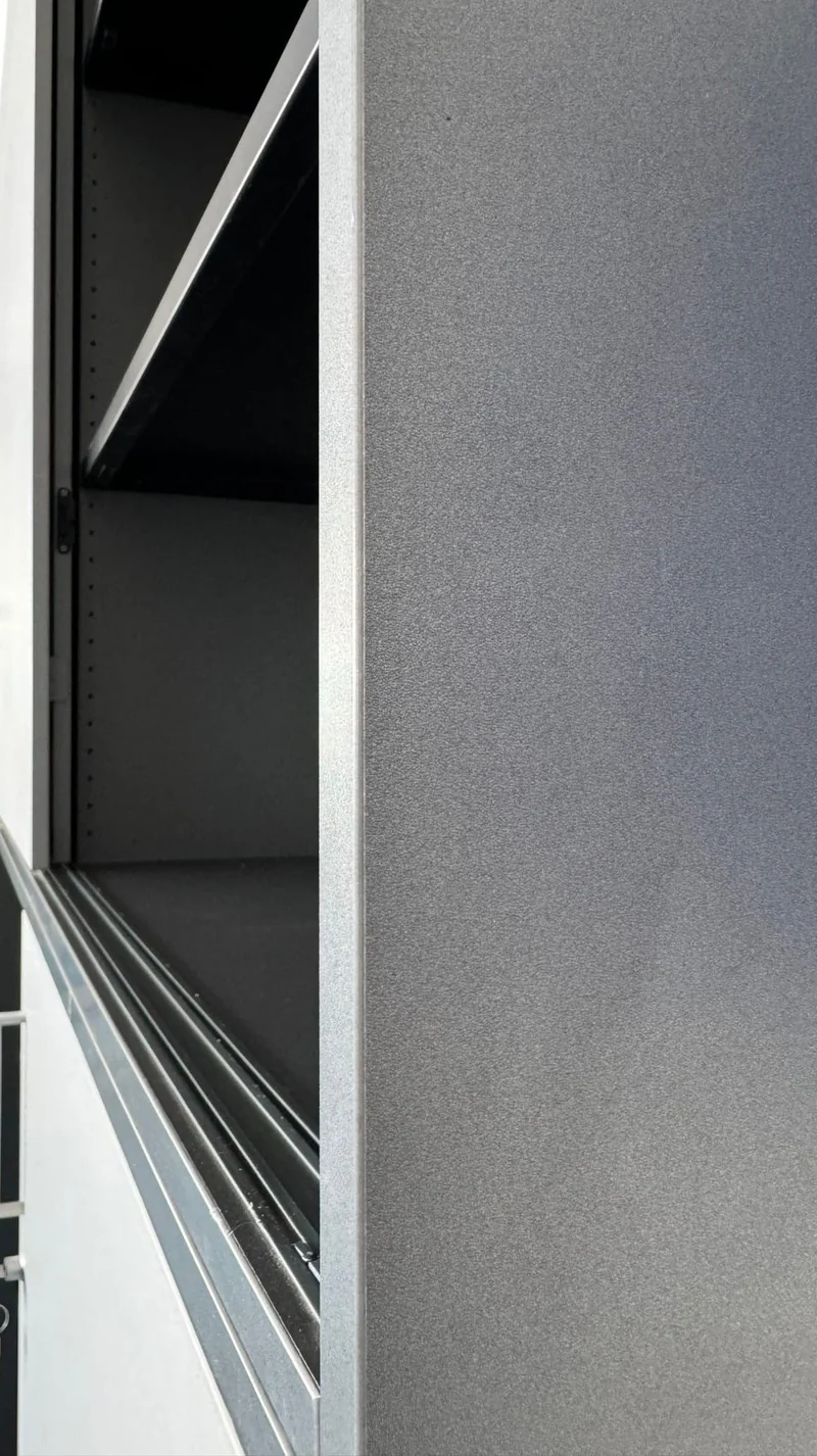 Sideboard-Schrank, grau-anthrazit – Steelcase