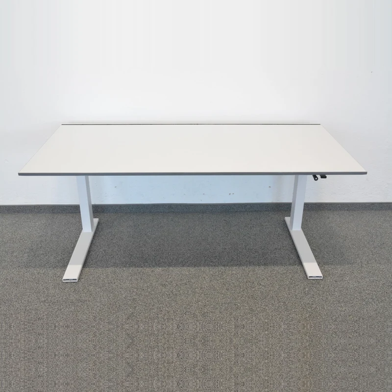 Lista Office LO Extend Schreibtisch 1600x800 mm - Kurbel fest montiert