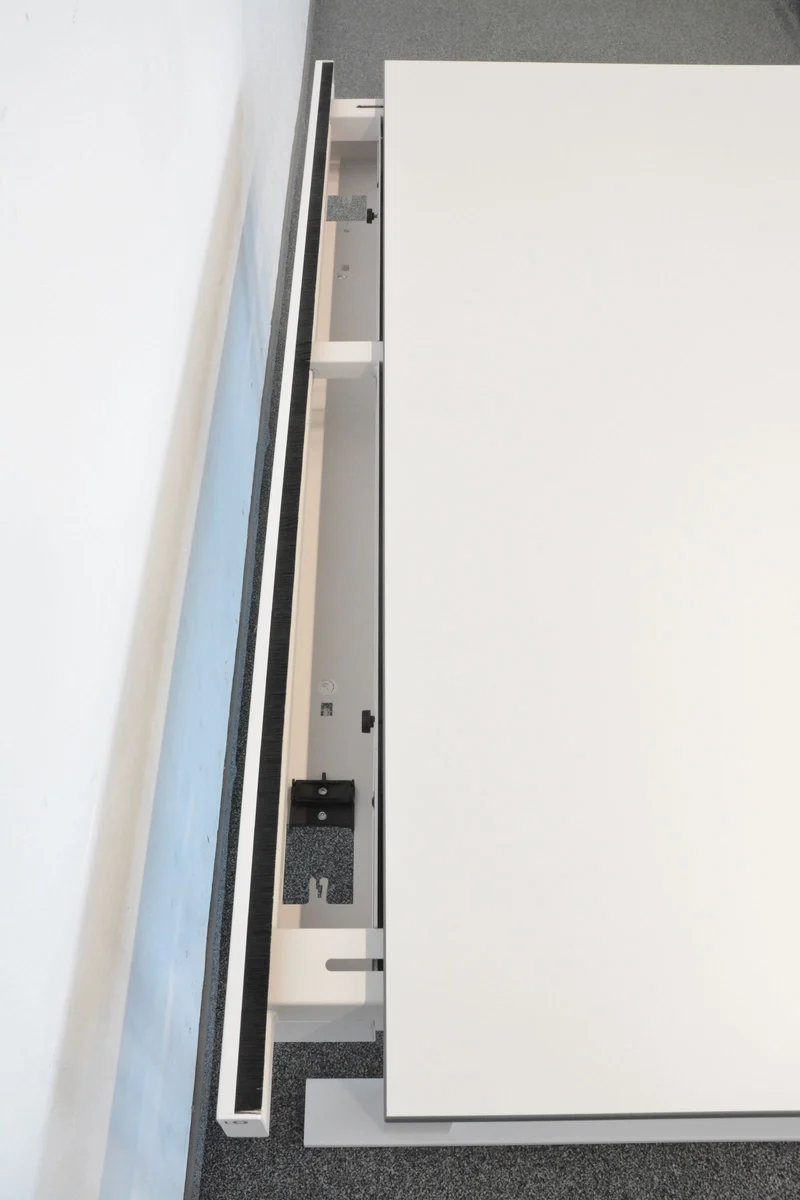 Lista Office LO Extend Schreibtisch 1600x800 mm - Kurbel fest montiert