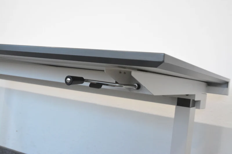 Lista Office LO Extend Schreibtisch 1600x800 mm - Kurbel fest montiert