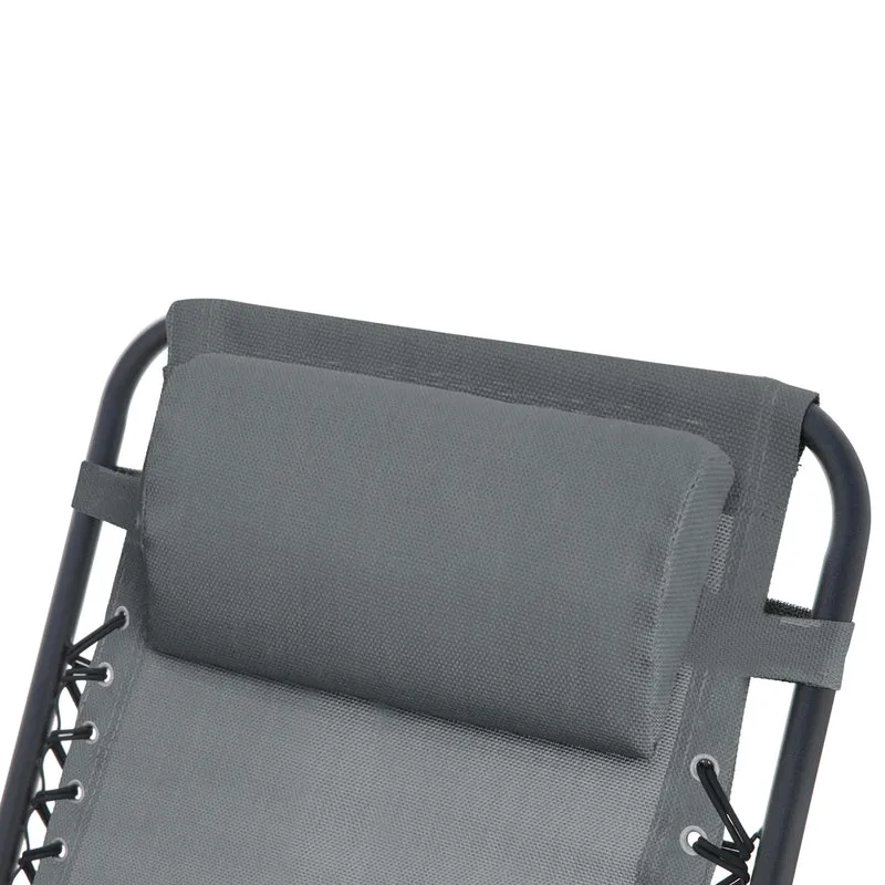 Faltbarer Schaukelstuhl mit Kopfstütze und Armlehne
