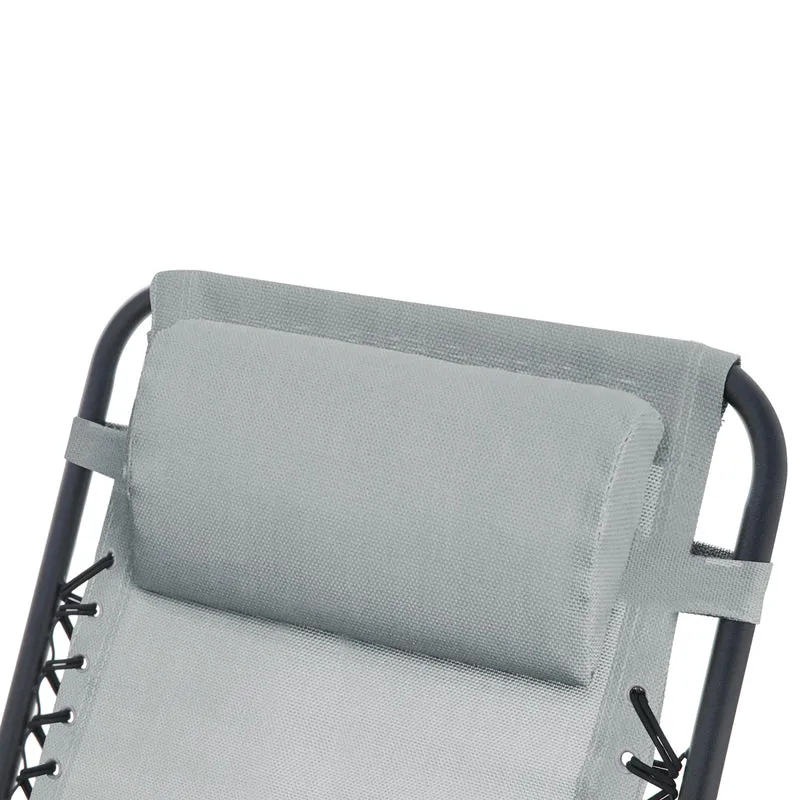 Faltbarer Schaukelstuhl mit Kopfstütze und Armlehne