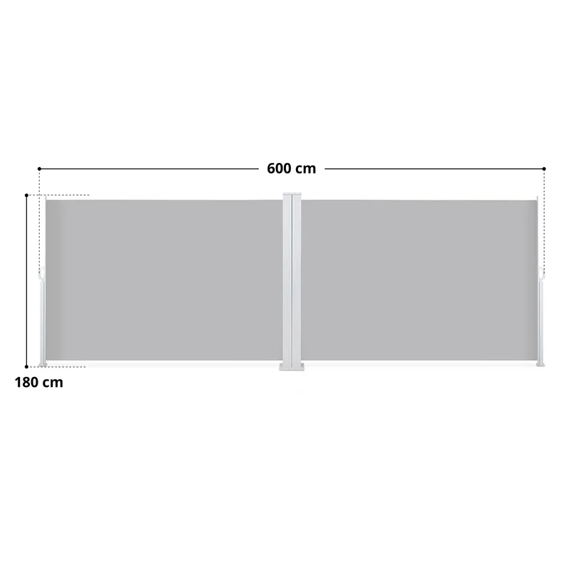 Doppelseitenmarkise