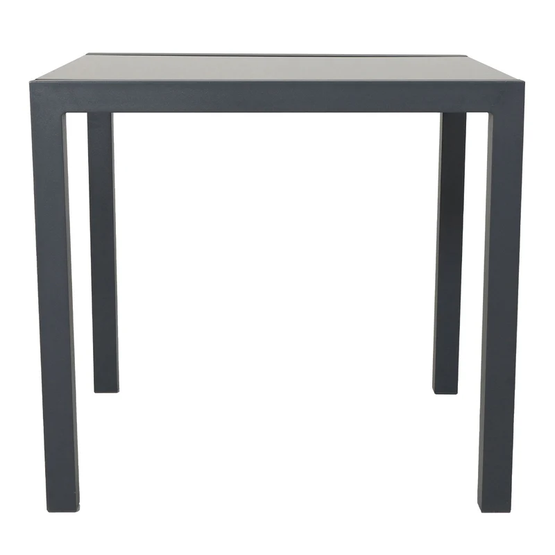 Gartentisch Aluminium/Glas