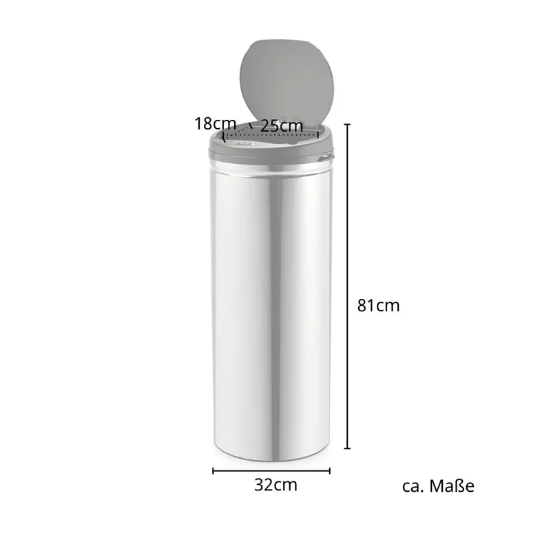 Mülleimer mit Sensor rund