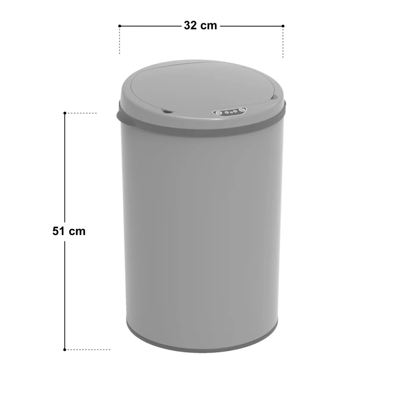 Mülleimer mit Sensor rund