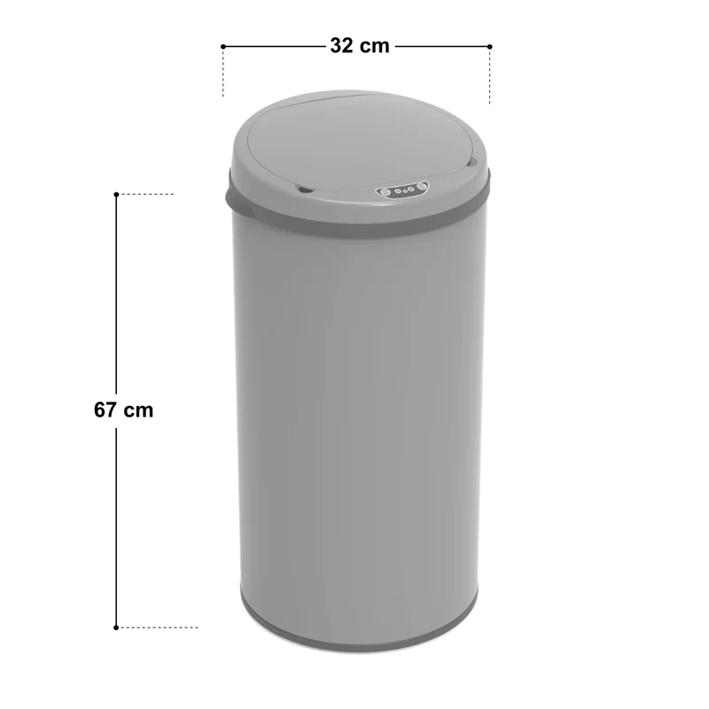 Mülleimer mit Sensor rund