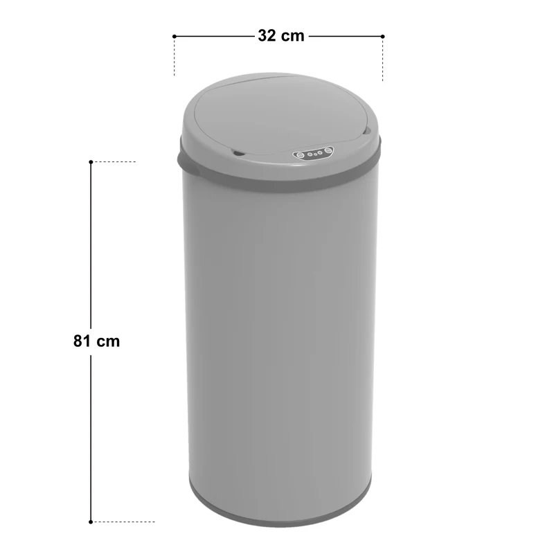 Mülleimer mit Sensor rund