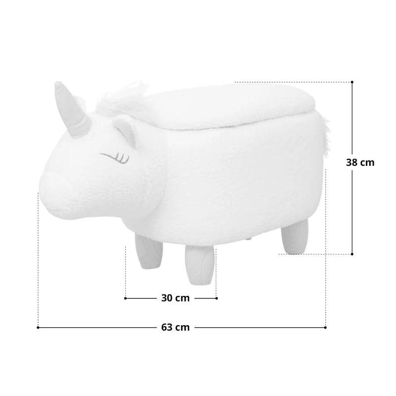 Tierhocker mit Stauraum