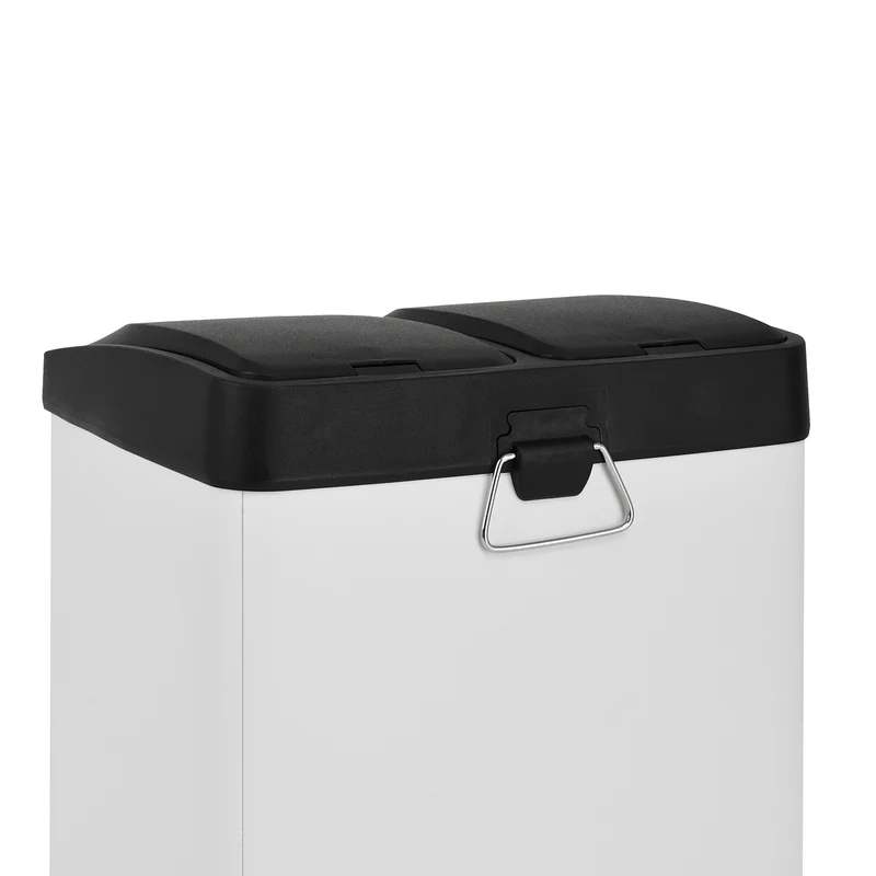 TC2X8 Mülleimer 16 Liter Weiß (2x8L)