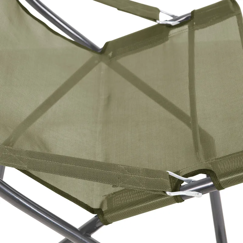 TOMRA Liegestuhl mit Hocker