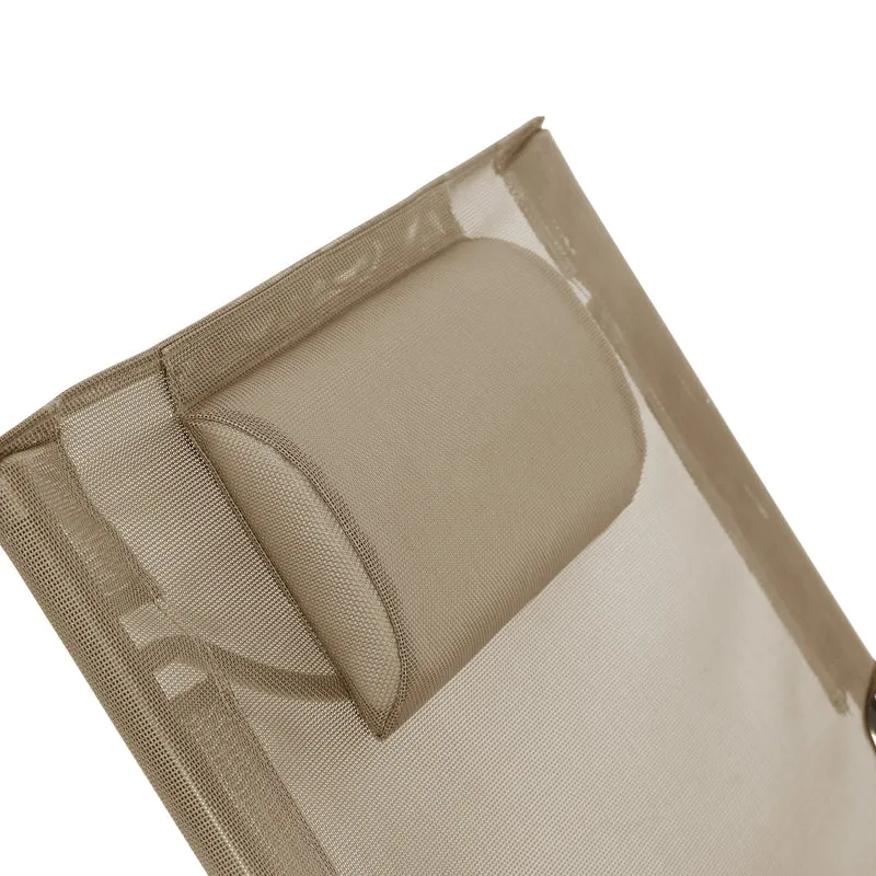 TOMRA Liegestuhl mit Hocker