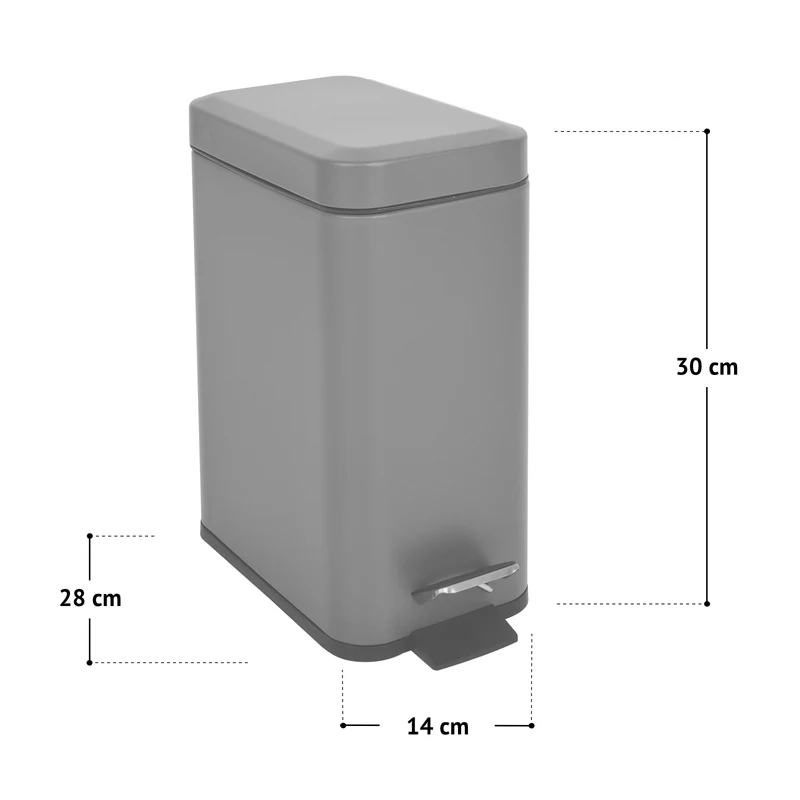 STM5 Mülleimer 5L in verschiedenen Farben