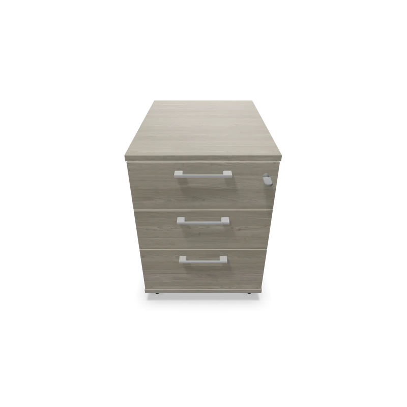 Narbutas Optima Roll-Korpus 600mm - mit 3 Schubladen