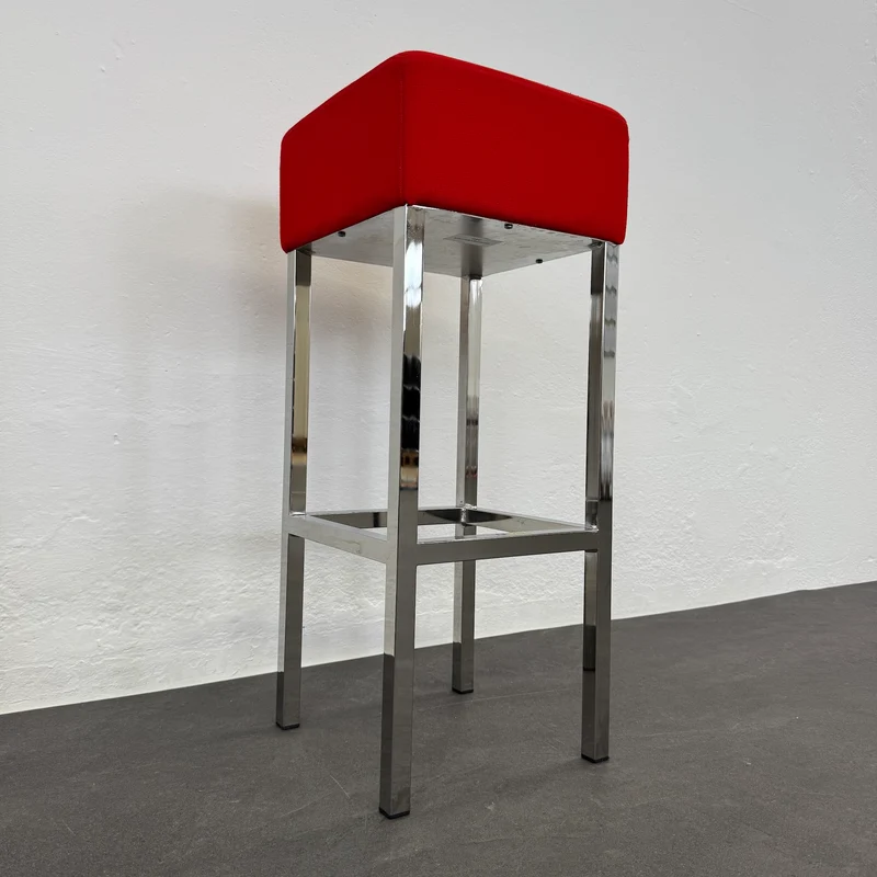 SMV Kir Royal Barhocker Bezug Rot